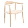 thumbnail image 3 of SAFAVIEH Volta Foc Twist Accent Chairs, Unfinished Natural Teak/Natural Foc Twist (24.8 in. W x 18.9 in. D x 30.7 in. H), 3 of 7