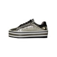 thumbnail image 3 of TENIS PLATAFORMA CASUAL LEON MUJER DAMA POLIPIEL ORO 3538B LEON 3538Bp, 3 of 3
