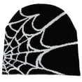 thumbnail image 7 of vlrwzc Spider Web Beanie Hat Wool Knitted Hat Y2K Street Beanie for Men Women Winter Warm Beanie Fashion Hip Hop Skull Cap, 7 of 7