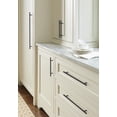 thumbnail image 2 of Amerock Bar Pulls 6-5/16 inch (160mm) Center-to-Center Matte Black Cabinet Pull - 10 Pack, 2 of 8