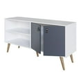 thumbnail image 5 of Manhattan Comfort Amber Engineered Wood TV Stand for TVs up to 50" in Blue, 5 of 9
