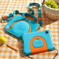 thumbnail image 4 of onn 8" Kids Tablet Bundle, Aqua (2024 Model) ,3GB+32 GB, Powered by Android 14, with Bonus Storage Bag, Screen Protector, Stylus, and Shoulder Strap, 4 of 11