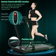thumbnail image 6 of Gymax 2 in 1 Folding Treadmill  4.75HP Running Machine w/ APP & Remote Control Green, 6 of 10