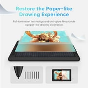 XPPen 13.3in Drawing Display with Stand for Computers, Latest Artist13.3 Pro V2 Graphic Tablet with Screen, 16384 Pen Pressure Stylus, 99% sRGB Full-Laminated Pen Display