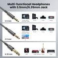thumbnail image 3 of OneOdio Audífono Over Ear Pro-10 para DJ con cable Gris, 3 of 4