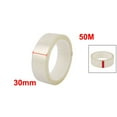 thumbnail image 4 of 30mm Single Sided Strong Self Adhesive Tape 50M Length Logo Tape Clear, 4 of 4