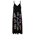 thumbnail image 5 of Just The Numbers Robe Sans Manches Jupe pour Femmes Robes de Bal, 5 of 5