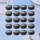 thumbnail image 5 of Caja de aluminio con rosca de 50 ml, 20 unidades, para guardar hojas de té, cosméticos, cremas y tarros con tapa (negro), 5 of 7