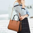 thumbnail image 1 of Sac à Main Épaule Femme Spacieux Multiples Poches Sac à Main Épaule Dames Mode Fourre-Tout Poignée Supérieure Sacoche, 1 of 3