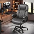 thumbnail image 2 of Waleaf Heavy Duty Big and Tall Office Chair 500lbs with Adjustable Lumbar Support,High Back Office Chair for Adults, 2 of 7