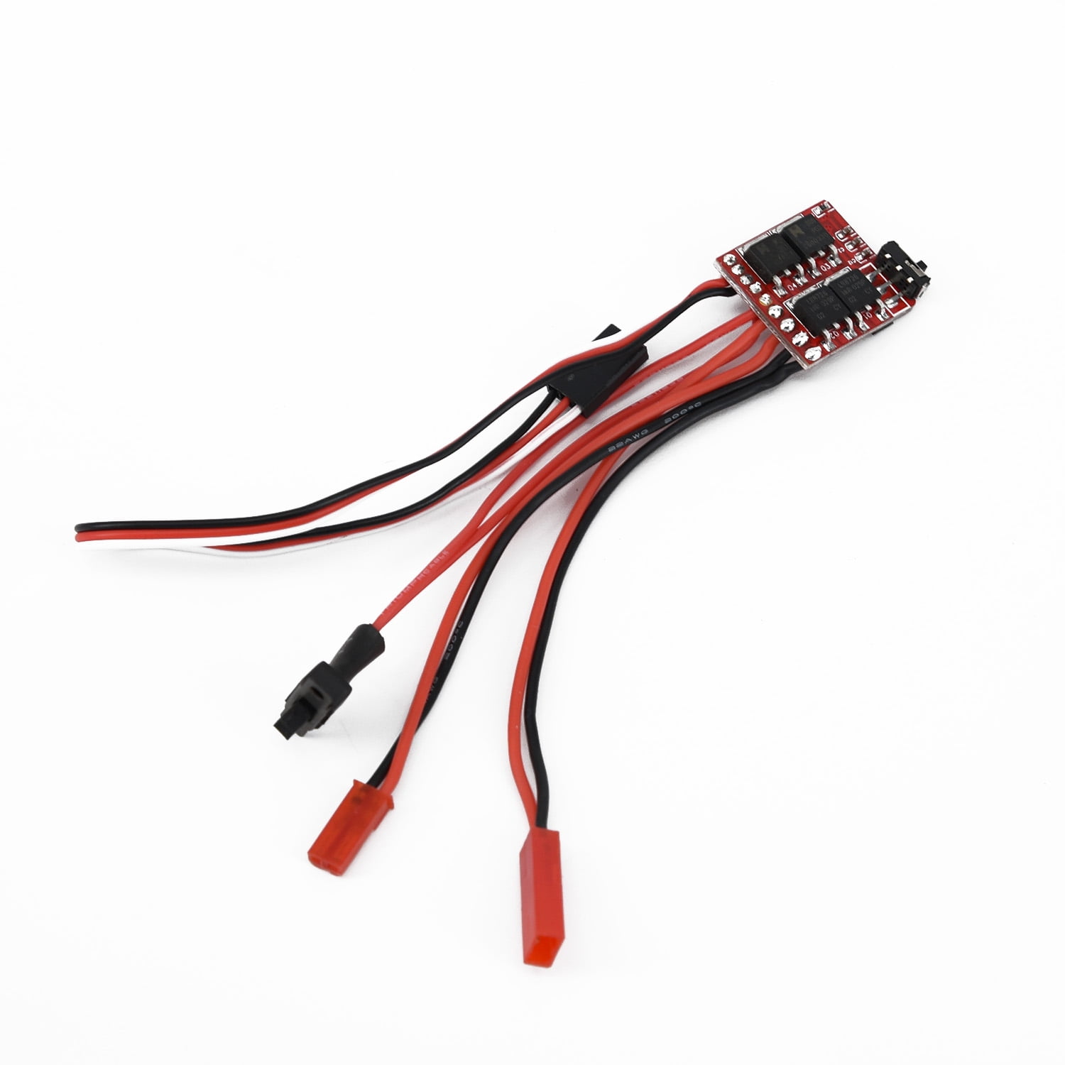 RC ESC Brush Motor Speed Controller with Brake for RC Car Boat Tank