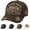 Brown, variant on Pirate Legend Embroidered Baseball Cap, Vintage Nautical Skull Adjustable Hat for Halloween, Travel & Everyday Wear(RL Black)
