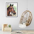 thumbnail image 4 of Cuadros Decorativos 5D diamante pintura caballo DIY completo redondo taladro mosaico pared dibujos (L3004) Sywqhk Nuevos Originales, 4 of 9