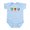 Sky Blue, variant on CafePress - Peace Love Bernie Body Suit - Baby Light Bodysuit, Size Newborn - 24 Months