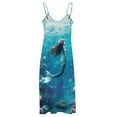 thumbnail image 5 of Mermaid Glitter Fish Scale Girls Design Sleeveless Dress Woman Fashion Long Dresses Women's Summer Suit Dress 2025, 5 of 7