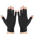 thumbnail image 3 of Guantes de presión protectores de medio dedo para ciclismo, antideslizantes, para rehabilitación, fitness al aire libre, guantes de ciclismo, 3 of 5