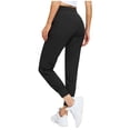 thumbnail image 7 of WFJCJPAF 2025 New Product Yoga Pants for Women,Women's Solid Color Women's Suit PantFoot Bound Casual Sports Pants Pants Long Pants - Black XL, 7 of 7