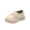 Khaki, variant on Kids Boys Faux Leather Dress Shoes Round Toe Casual Low Shoes for School Parties and Formal Outfits