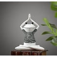 thumbnail image 1 of Yoga Frog Statue Frog Crafts For Shelves Table Desk Decor, 1 of 2