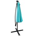 thumbnail image 5 of Outdoor 360 Degrees Rotation Deck Umbrella, Patio Umbrella with Solar Lights - Multicolor, 5 of 8