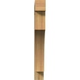 thumbnail image 2 of Ekena Millwork 6"W x 48"D x 48"H Westlake Block Rough Sawn Bracket, Western Red Cedar, 2 of 25