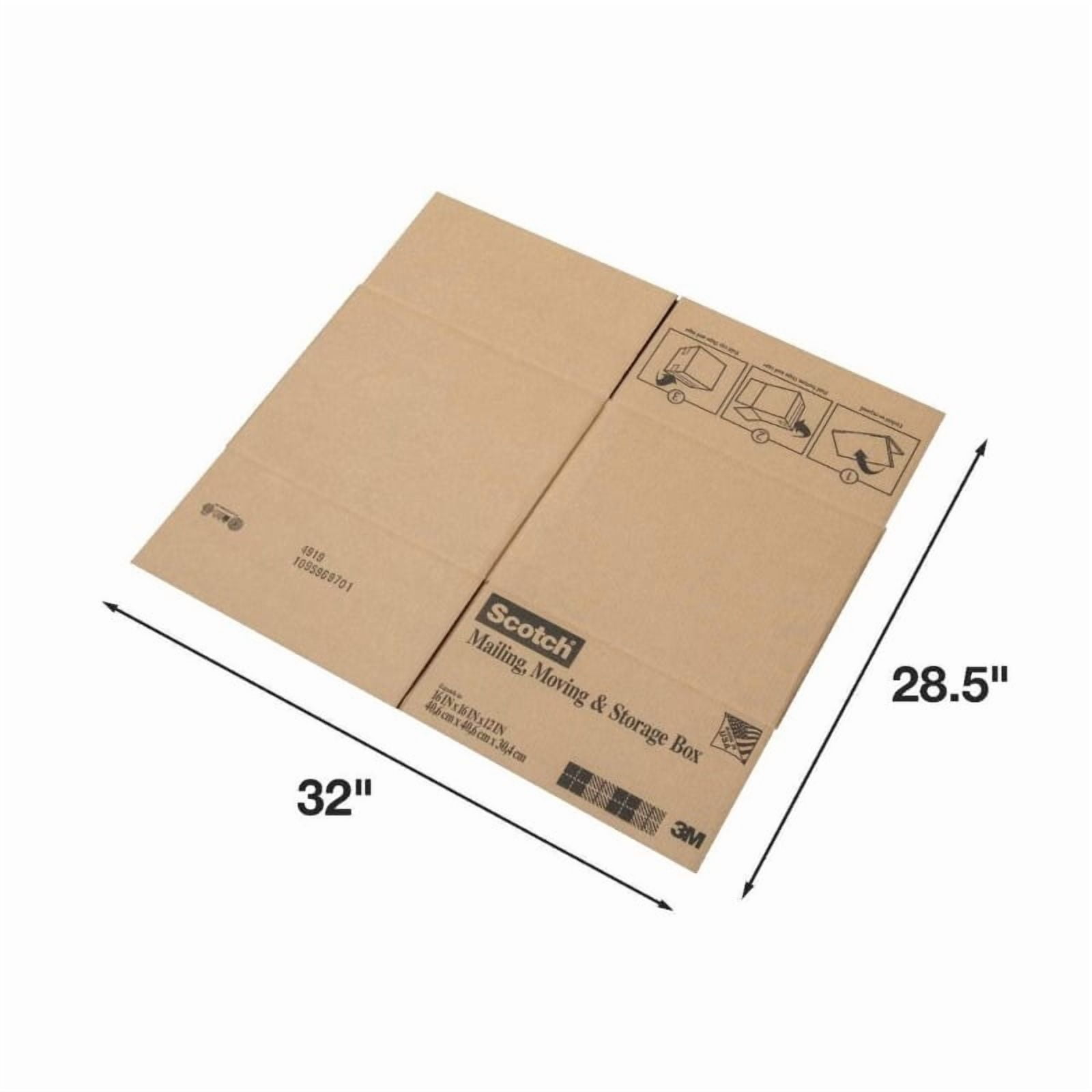 Mailing/Moving/Storage Box - 16" x 16" x 12"