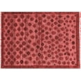 thumbnail image 1 of Ahgly Company Indoor Rectangle Abstract Red Modern Area Rugs, 5' x 7', 1 of 4