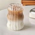 thumbnail image 3 of Striped Glass Tumblers Coffee Cup For Iced Coffee Bubble Tea And Beverage Drinks, 3 of 20