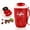 Red, variant on 2026 New Coffee Vacuum Flask, Smart LED Temperature Display Coffee Cup with Leak-Resistant Lid and Handle for Commute, Office & Daily Use