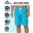 thumbnail image 2 of Kanu Surf Men's Swim Trunks - 2 Pack UPF 50+ Quick Dry Flex Bathing Suit, 9" Inseam (S-XXL), 2 of 5