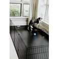 thumbnail image 3 of G-Floor 5 ft x 10 ft Polyvinyl Ribbed Pet Friendly Carpet Protector - Midnight Black, 3 of 6