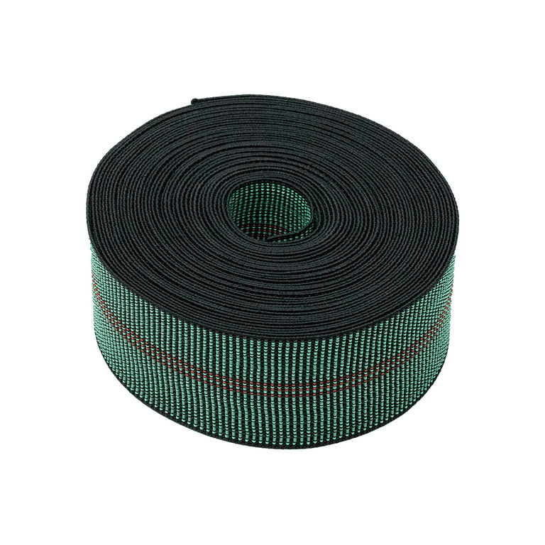 Webbing for Lawn Chairs and Furniture, Upholstery Webbing to Repair Couch  Supports for Sagging Cushions, 3 Inch Wide by 40 Foot Roll 70% Stretch  Elastic Chair Webbing Replacement 