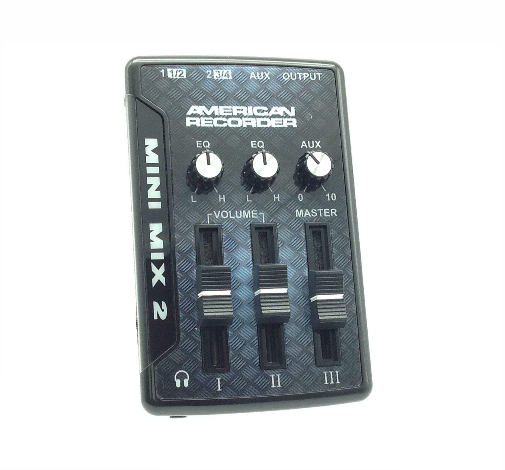 AMERICAN RECORDER Audio Mixer with USB Interface + Bluetooth Wireless Adapter