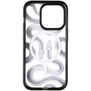 Casetify Impact Series Case for MagSafe for iPhone 15 Pro - Black Kingsnake
