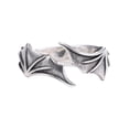 thumbnail image 1 of Anillos para Niñas Ángel y Diablo Anillo Vintage Anillo Abierto Femenino Masculino Pareja Dedo Anillo Tamaño Se Puede Ajustar Plata Blanco Variedad de Estilos, 1 of 2