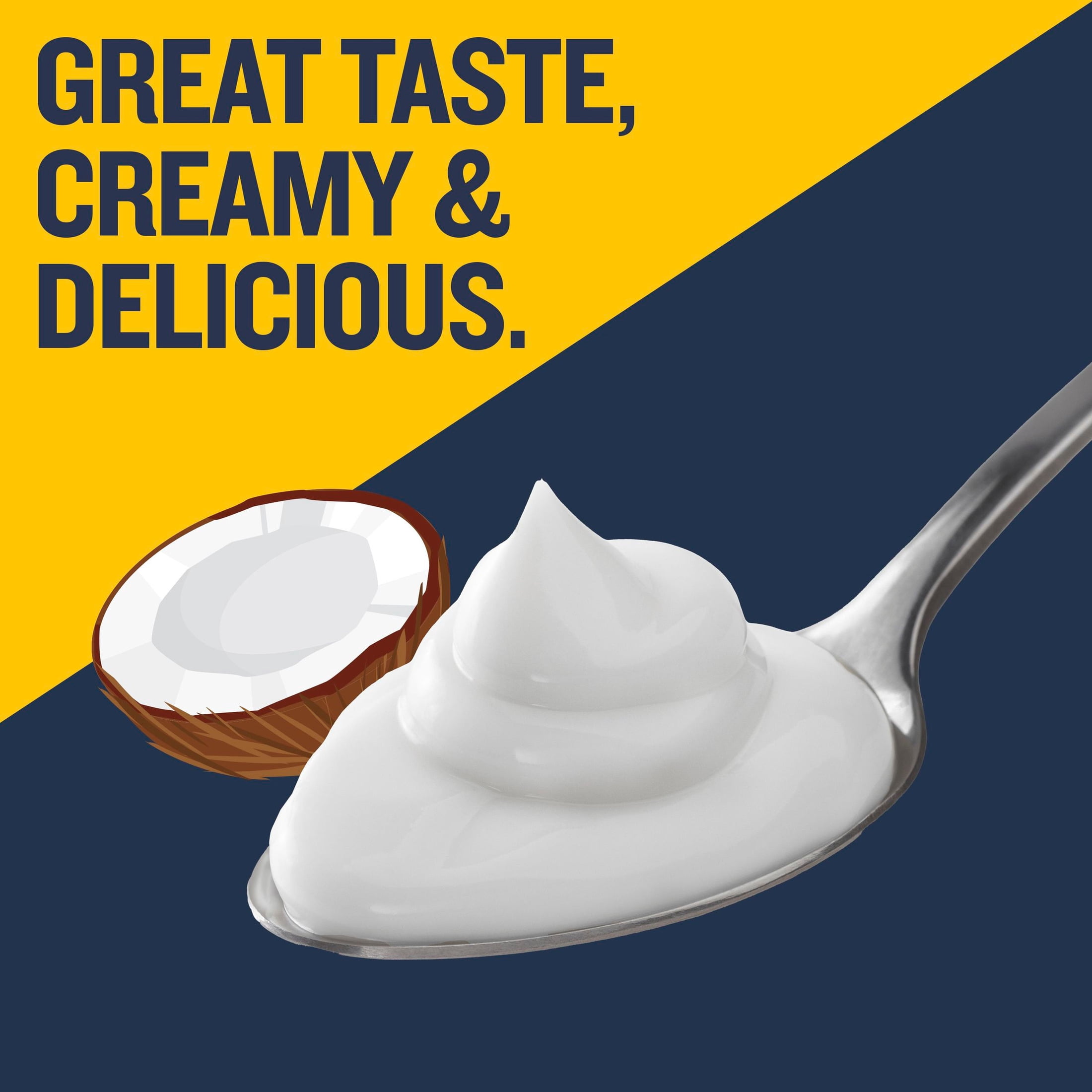 Ratio Yogurt Protein Cultured Dairy Snack, Coconut, 25g Protein, 5.3 OZ