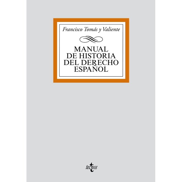 Manual de Historia del Derecho español