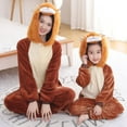 thumbnail image 3 of Animal Kigurumi Lion Cartoon Suit Women Pajama Anime Onesies For Adult Men Onsie Boy Girls Pijamas Fleece One-Piece Bodysuit, 3 of 6