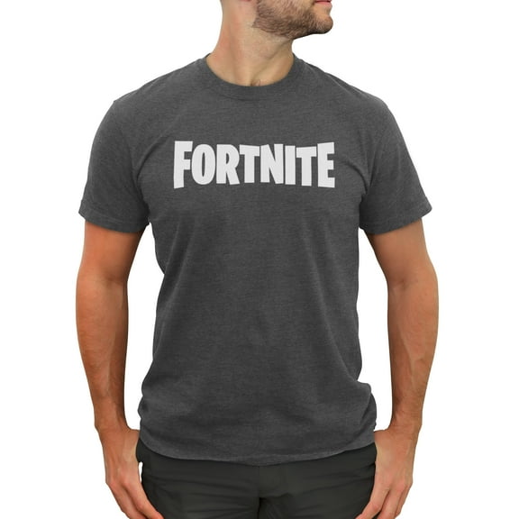 Men's Fortnite Classic White Logo Graphic T-Shirt