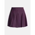 thumbnail image 6 of Avia Women's Pique Knit Pleated Bubble Hem Skort, Sizes XS-XXXL, 6 of 6