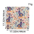 thumbnail image 3 of Puntoco Easter Cute Comics Rabbit Pillow Cover Living Room Sofa Decoration, 3 of 5
