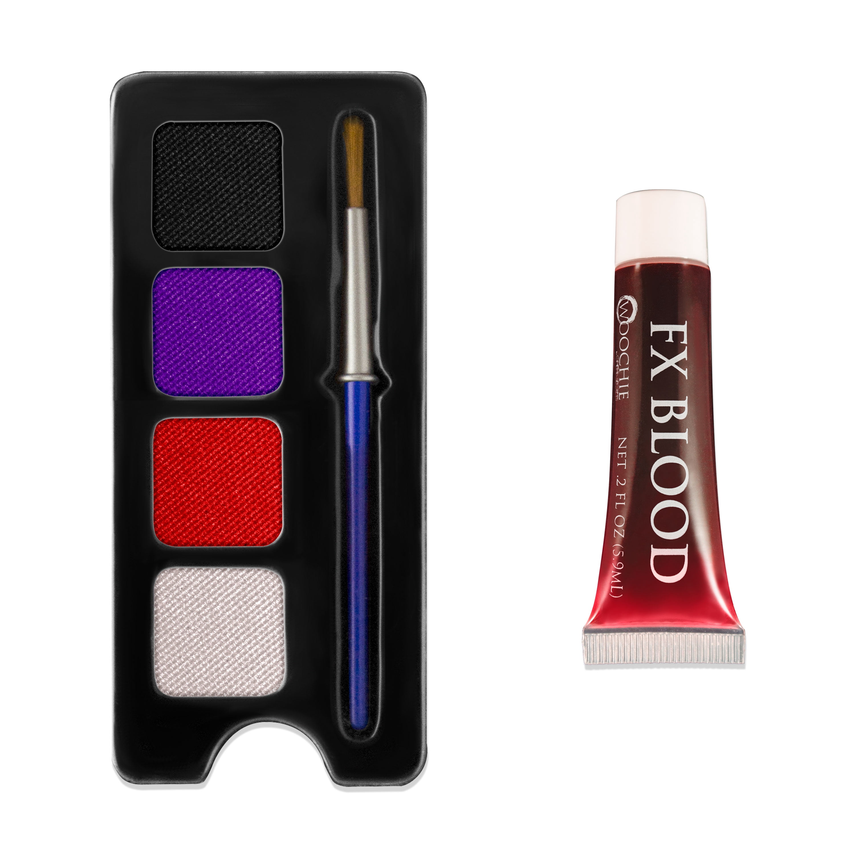 Woochie Vampire Transformation Kit with Smudgeproof Makeup and FX Blood