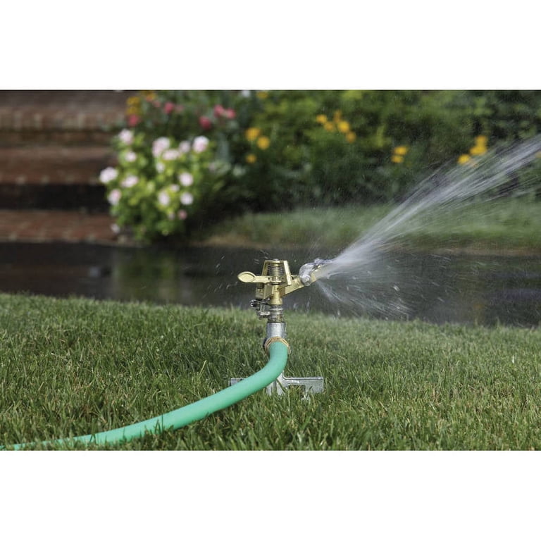 Melnor XT Heavy-Duty Pulsating Sprinkler with Step Spike - Walmart.com