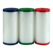 3 Rolls Textured Vacuum Food Sealer Saver Seal Bag Storage Rolls 7.9"