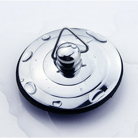 

Sink Brass Universal Drain With Chain Bathroom Bathtub Stopper Basin Kitchen