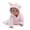 Pink, variant on GiLiling Toddler Baby Boys Girls Fleece Rompers Cute Bear Ears Hooded Plush Jumpsuits Keep Warm Fall Winter Outfits (Light blue, 9-12 Months)
