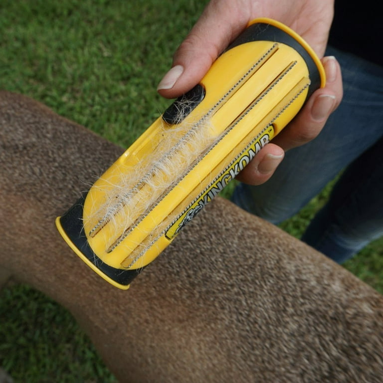 King Komb Dog Shedding Brush Ultimate De shedding Tool for Pets