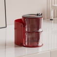 thumbnail image 4 of Wzzjkit Powder Puff OrganiserRotating Cushion RackDresser Multi Layer Lipstick Makeup Brush, 4 of 6