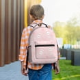 thumbnail image 5 of Uemuo Cute Bunny Printed Student Durable Water-resistant Backpack,Travel Backpack,Outdoor Activities Backpack, Laptop Backpack, Multi-compartment Backpack, 5 of 5
