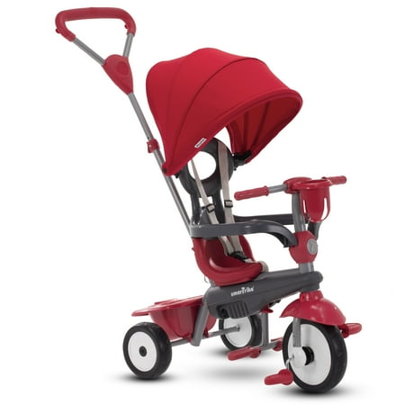 smarTrike Breeze Plus, 4-in-1 Toddler Tricycle - Red